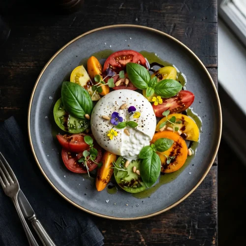 Burrata & Tomatoes